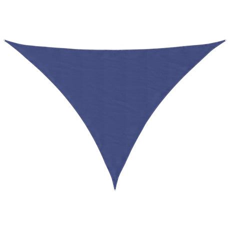 Vidaxl zonnescherm driehoekig 5x5x6 m oxford stof blauw