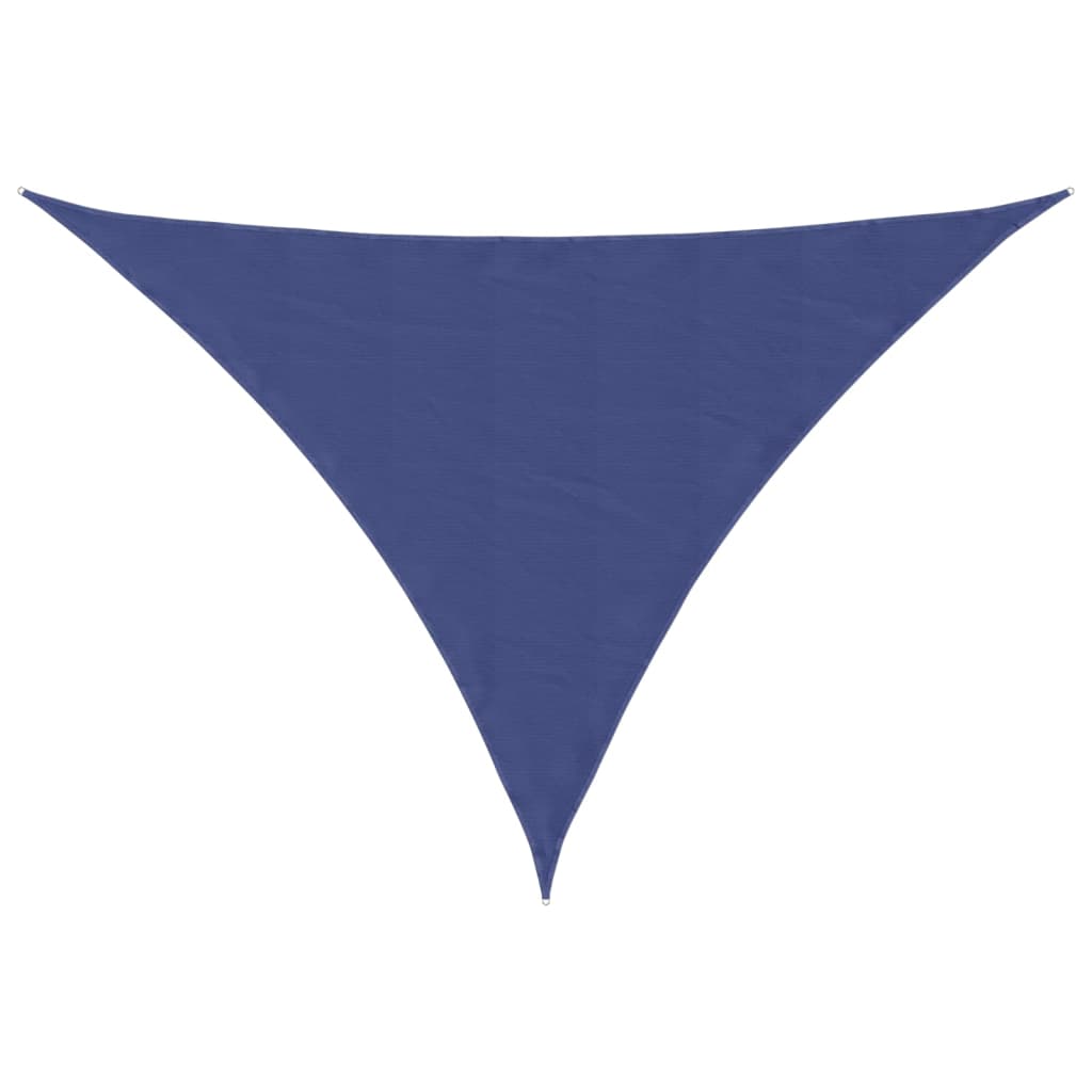 Vidaxl zonnescherm driehoekig 4x5x6,4 m oxford stof blauw