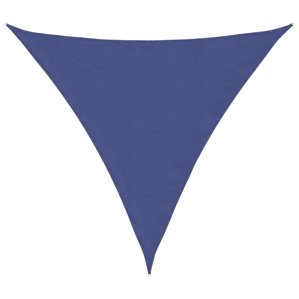 Vidaxl zonnescherm driehoekig 6x6x6 m oxford stof blauw