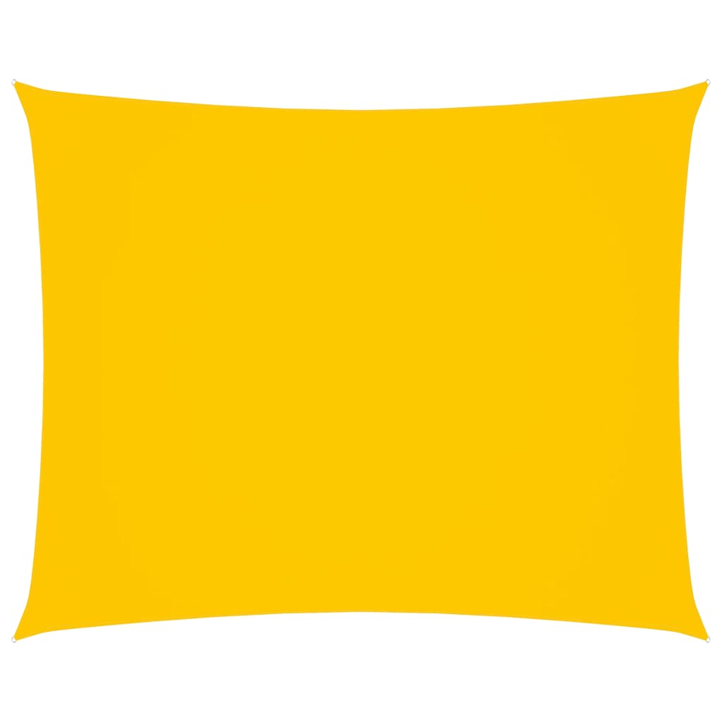 Vidaxl zonnescherm rechthoekig 2,5x4,5 m oxford stof geel