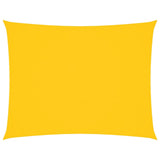 Vidaxl schaduwdoek rechthoekig 3x6 m oxford stof geel