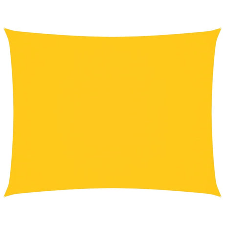Vidaxl zonnescherm rechthoekig 3,5x5 m oxford stof geel
