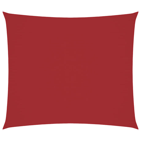 Vidaxl zonnescherm rechthoekig 2,5x3 m oxford stof rood
