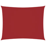 Vidaxl zonnescherm rechthoekig 4x5 m oxford stof rood