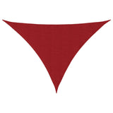Vidaxl zonnescherm driehoekig 3x4x5 m oxford stof rood