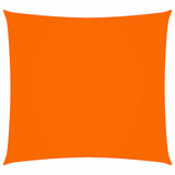 Vidaxl zonnescherm vierkant 4x4 m oxford stof oranje