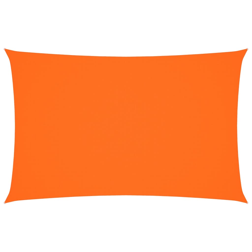 Vidaxl zonnescherm rechthoekig 2x5 m oxford stof oranje