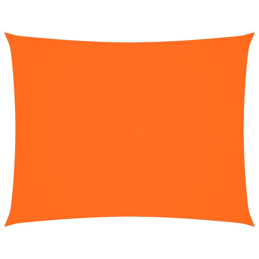 Vidaxl zonnescherm rechthoekig 2,5x3,5 m oxford stof oranje
