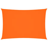 Vidaxl zonnescherm rechthoekig 3x5 m oxford stof oranje