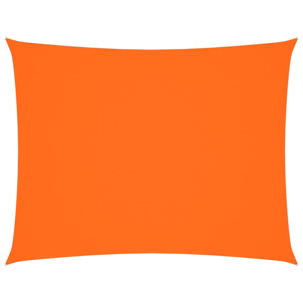 Vidaxl zonnescherm rechthoekig 3,5x5 m oxford stof oranje