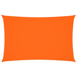 Vidaxl zonnescherm rechthoekig 5x8 m oxford stof oranje