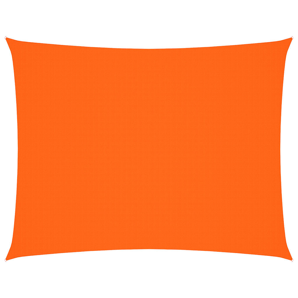 Vidaxl zonnescherm rechthoekig 6x8 m oxford stof oranje