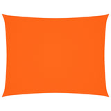 Vidaxl zonnescherm rechthoekig 6x8 m oxford stof oranje