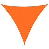 Vidaxl zonnescherm driehoekig 3x3x3 m oxford stof oranje