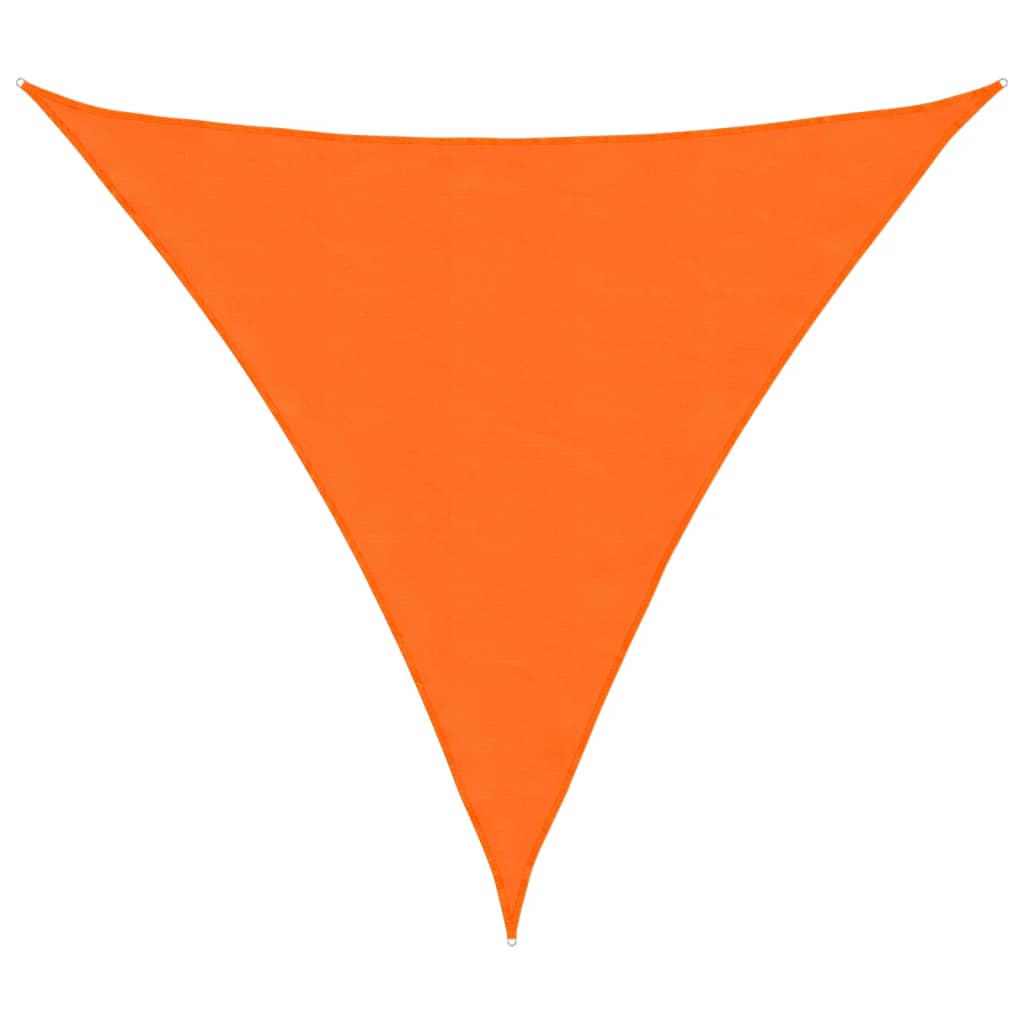Vidaxl zonnescherm driehoekig 4,5x4,5x4,5 m oxford stof oranje