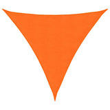 Vidaxl zonnescherm driehoekig 4,5x4,5x4,5 m oxford stof oranje