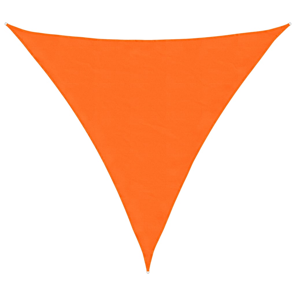 Vidaxl zonnescherm driehoekig 5x5x5 m oxford stof oranje