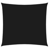 Vidaxl Sunshade Square 2x2 M Oxford Tissu noir