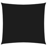 Vidaxl zonnescherm vierkant 3,6x3,6 m oxford stof zwart