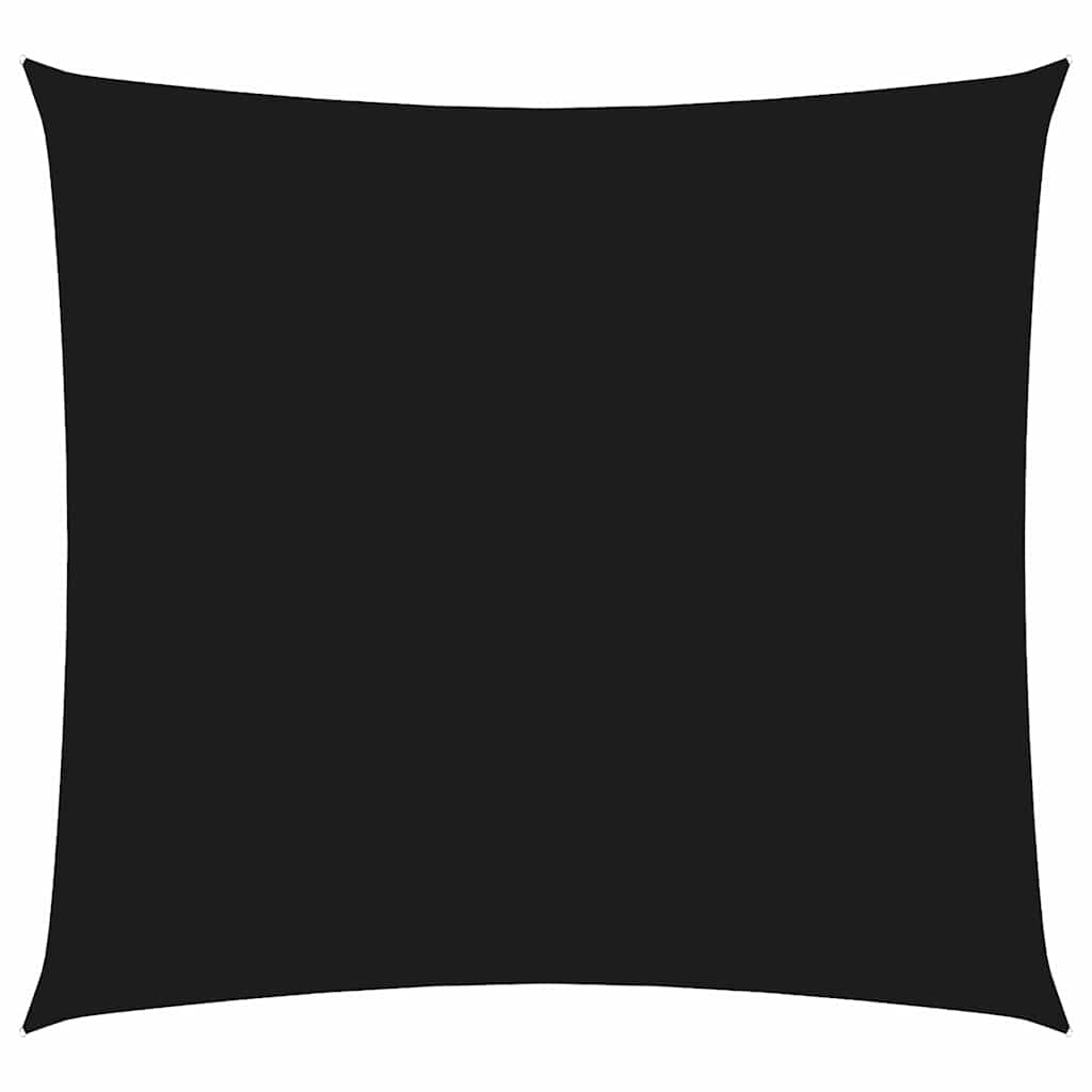 Vidaxl zonnescherm vierkant 4x4 m oxford stof zwart