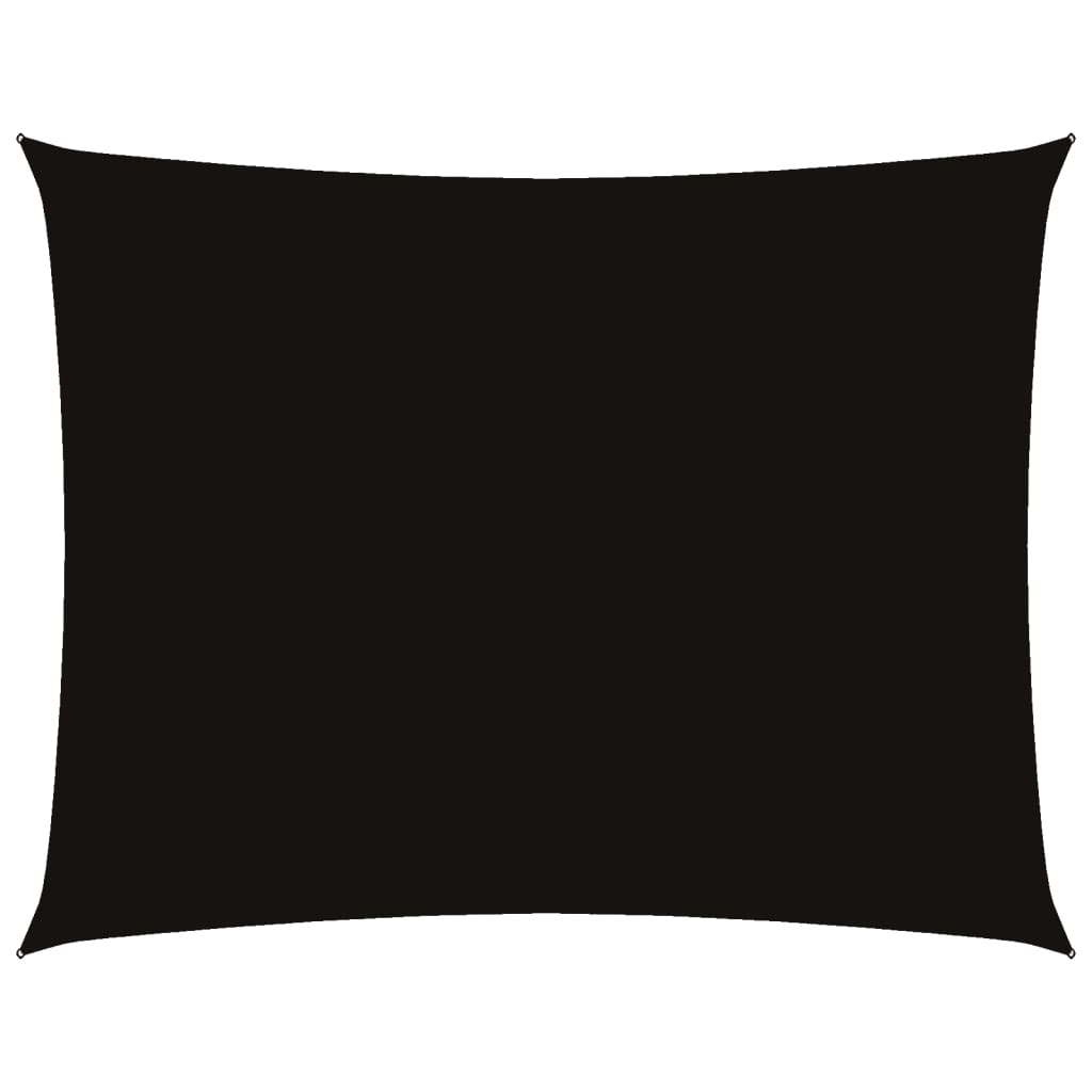 Vidaxl Sunshade rectangulaire 2x3 m Oxford tissu noir