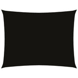 Vidaxl zonnescherm rechthoekig 2x3,5 m oxford stof zwart