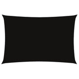 Vidaxl Sunshade rectangulaire 2x4 m Oxford tissu noir