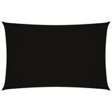 Vidaxl zonnescherm rechthoekig 2x5 m oxford stof zwart