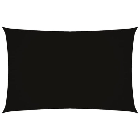 Vidaxl zonnescherm rechthoekig 2x5 m oxford stof zwart