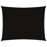 Vidaxl zonnescherm rechthoekig 2,5x3,5 m oxford stof zwart