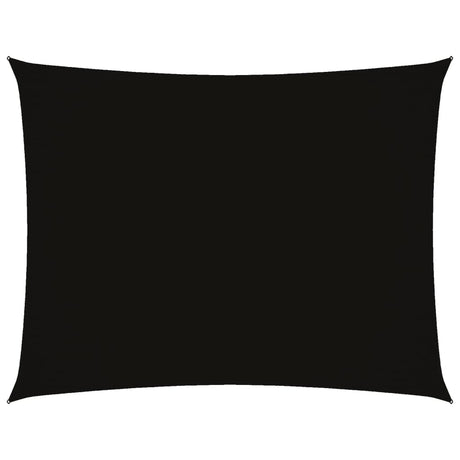 Vidaxl zonnescherm rechthoekig 2,5x3,5 m oxford stof zwart