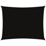 Vidaxl zonnescherm rechthoekig 3x4 m oxford stof zwart