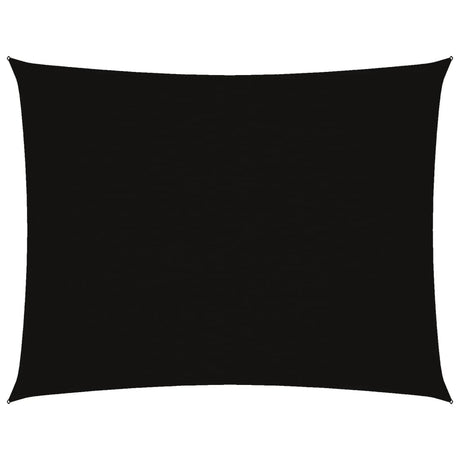 Vidaxl zonnescherm rechthoekig 3x4 m oxford stof zwart