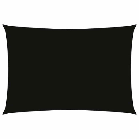 Vidaxl zonnescherm rechthoekig 3x5 m oxford stof zwart