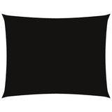 Vidaxl zonnescherm rechthoekig 3,5x4,5 m oxford stof zwart