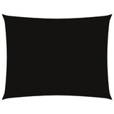 Vidaxl zonnescherm rechthoekig 5x6 m oxford stof zwart