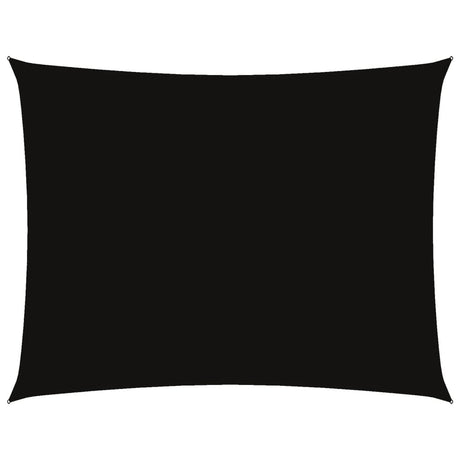 Vidaxl zonnescherm rechthoekig 5x6 m oxford stof zwart