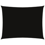 Vidaxl Sunshade rectangulaire 5x6 m Oxford tissu noir