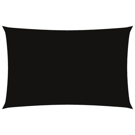 Vidaxl zonnescherm rechthoekig 5x8 m oxford stof zwart