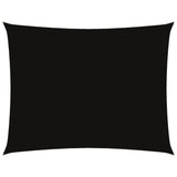 Vidaxl Sunshade rectangulaire 6x7 m Oxford tissu noir