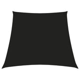 Vidaxl zonnezeil trapezium 2 4x3 m oxford stof zwart