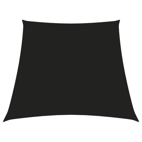 Vidaxl zonnezeil trapezium 2 4x3 m oxford stof zwart