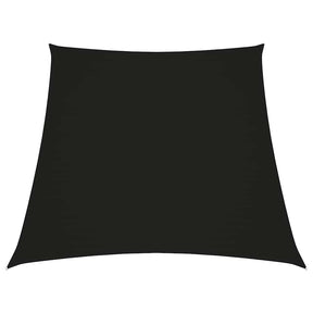 Vidaxl zonnezeil trapezium 3 5x4 m oxford stof zwart