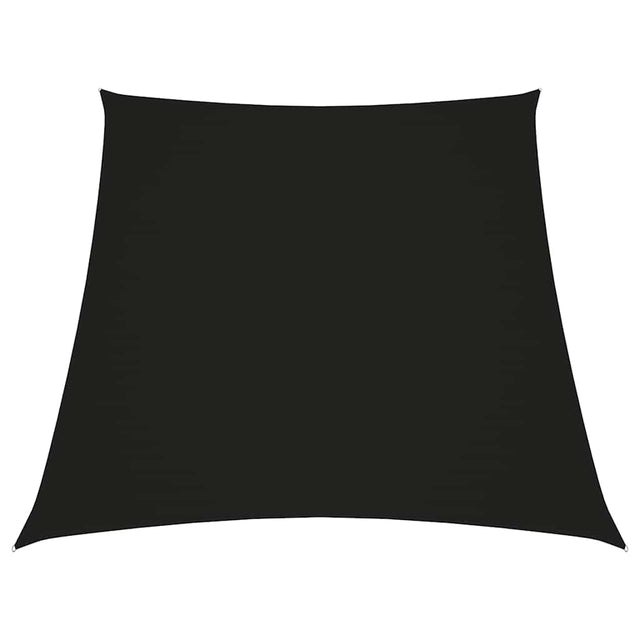Vidaxl zonnezeil trapezium 3 5x4 m oxford stof zwart