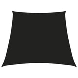 Vidaxl Sunshade Trapezium 4 5x4 M Oxford Tissu noir