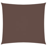 Vidaxl zonnescherm vierkant 2x2 m oxford stof bruin