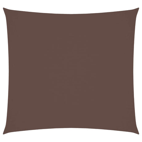 Vidaxl zonnescherm vierkant 2x2 m oxford stof bruin