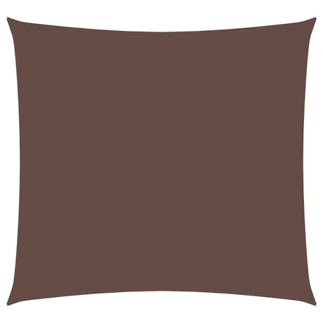 Vidaxl zonnescherm vierkant 2,5x2,5 m oxford stof bruin