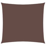 Vidaxl zonnescherm vierkant 3x3 m oxford stof bruin