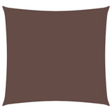 Vidaxl zonnescherm vierkant 4,5x4,5 m oxford stof bruin